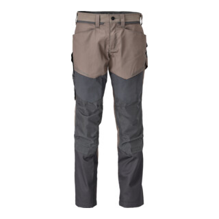 Mascot Hose mit Knietaschen 90C52 dunkles sandbeige/anthrazitgrau