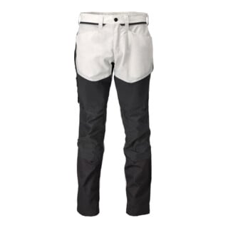 Mascot Hose mit Knietaschen 90C58 weiss/Anthrazitgrau