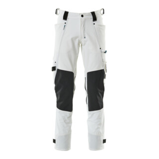 Mascot Hose mit Knietaschen aus Dyneema Stretch 82C50 weiß