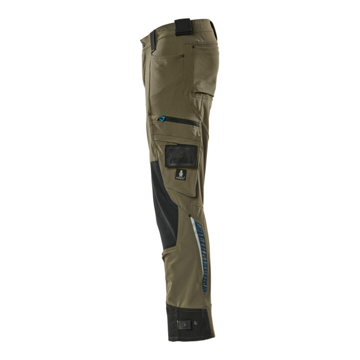 Mascot Hose mit Knietaschen aus Dyneema Stretch moosgrün 82C45