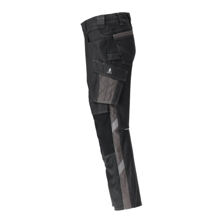 Mascot Hose mit Knietaschen cotton+ Größe 90C47 schwarz/dunkelanthrazit