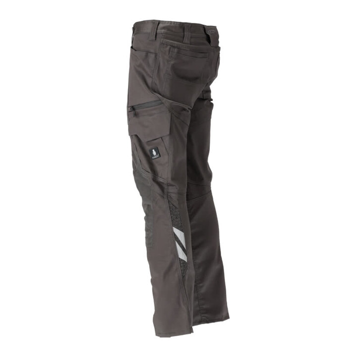 Mascot Hose mit Knietaschen cotton+ leicht dunkelanthrazit Größe 82C47
