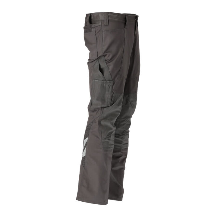 Mascot Hose mit Knietaschen cotton+ leicht dunkelanthrazit Größe 82C47