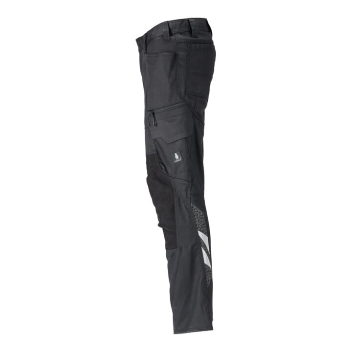 Mascot Hose mit Knietaschen cotton+ leicht schwarz Größe 90C46