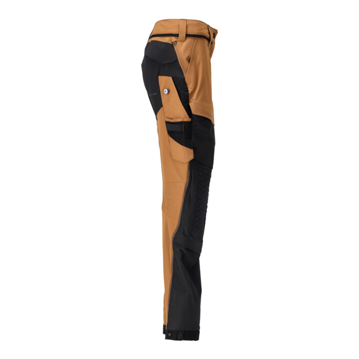 Mascot Hose mit Knietaschen Damen 82C48 nussbraun/schwarz