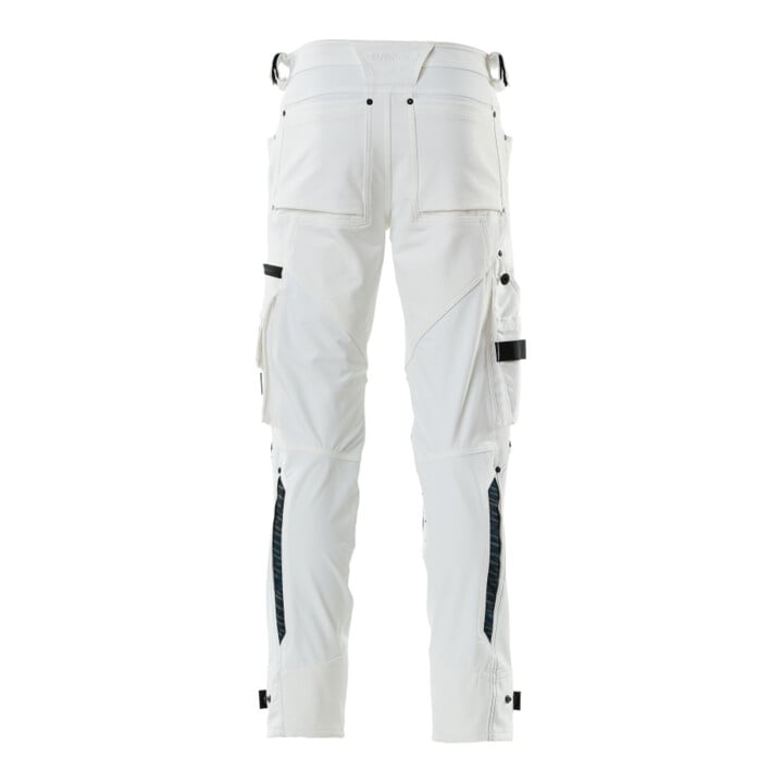 Mascot Hose mit Knietaschen Dyneema Stretch Größe 76C44 weiß