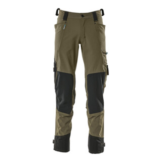 Mascot Hose mit Knietaschen Dyneema Stretch moosgrün 76C49