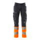 Mascot Hose mit Knietaschen Größe 82C46 schwarzblau/hi-vis orange