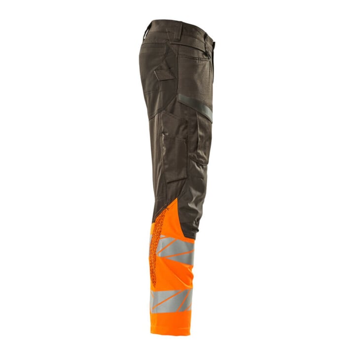 Mascot Hose mit Knietaschen Stretch-Einsätze 76C51 dunkelanthrazit hi-vis orange