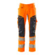 Mascot Hose mit Knietaschen Stretch-Einsätze 76C52 hi-vis orange/schwarzblau