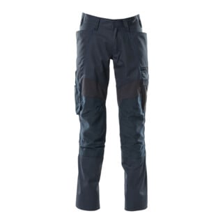 Mascot Hose mit Knietaschen Stretch-Einsätze 90C51 schwarzblau