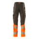 Mascot Hose mit Knietaschen Stretch-Einsätze 90C60 dunkelanthrazit/hi-vis orange