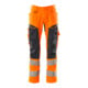 Mascot Hose mit Knietaschen Stretch-Einsätze Gr. 90C48 hi-vis orange/schwarzblau