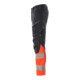 Mascot Hose mit Knietaschen Stretch-Einsätze Größe 76C48 schwarzblau/hi-vis rot