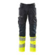 Mascot Hose mit Knietaschen Stretch-Einsätze Größe 76C52 schwarzblau/hi-vis gelb