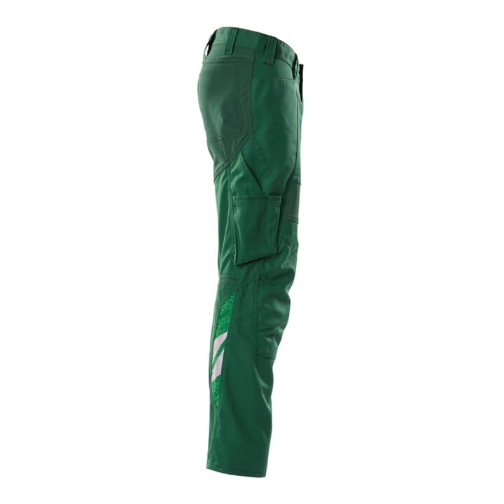 Mascot Hose mit Knietaschen Stretch-Einsätze Größe 76C54 grün