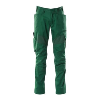 Mascot Hose mit Knietaschen Stretch-Einsätze Größe 82C54 grün