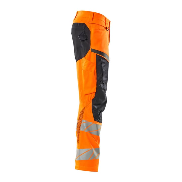 Mascot Hose mit Knietaschen Stretch-Einsätze Größe 82C62 hi-vis orange/schwarzblau