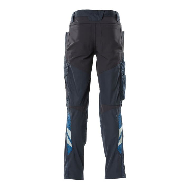 MASCOT Hose mit Knietaschen Stretch-Einsätze Größe 90C46 schwarzblau