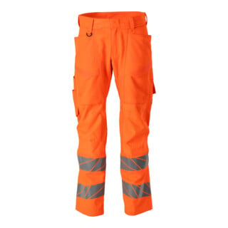 Mascot Hose mit Knietaschen Stretch-Einsätze Größe 90C48 hi-vis orange
