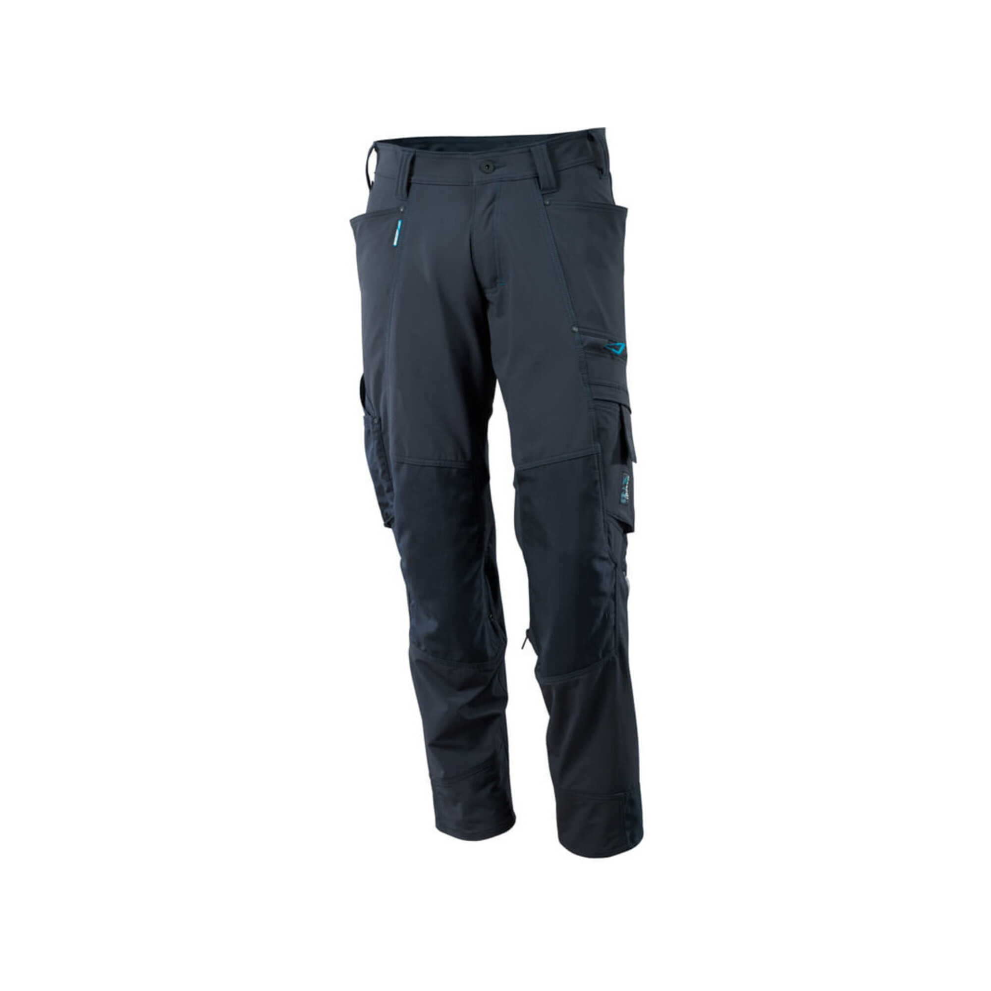 Mascot Hose mit Knietaschen, Stretchstoff Hose Größe 76C51, schwarzblau