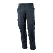 Mascot Hose mit Knietaschen, Stretchstoff Hose schwarzblau