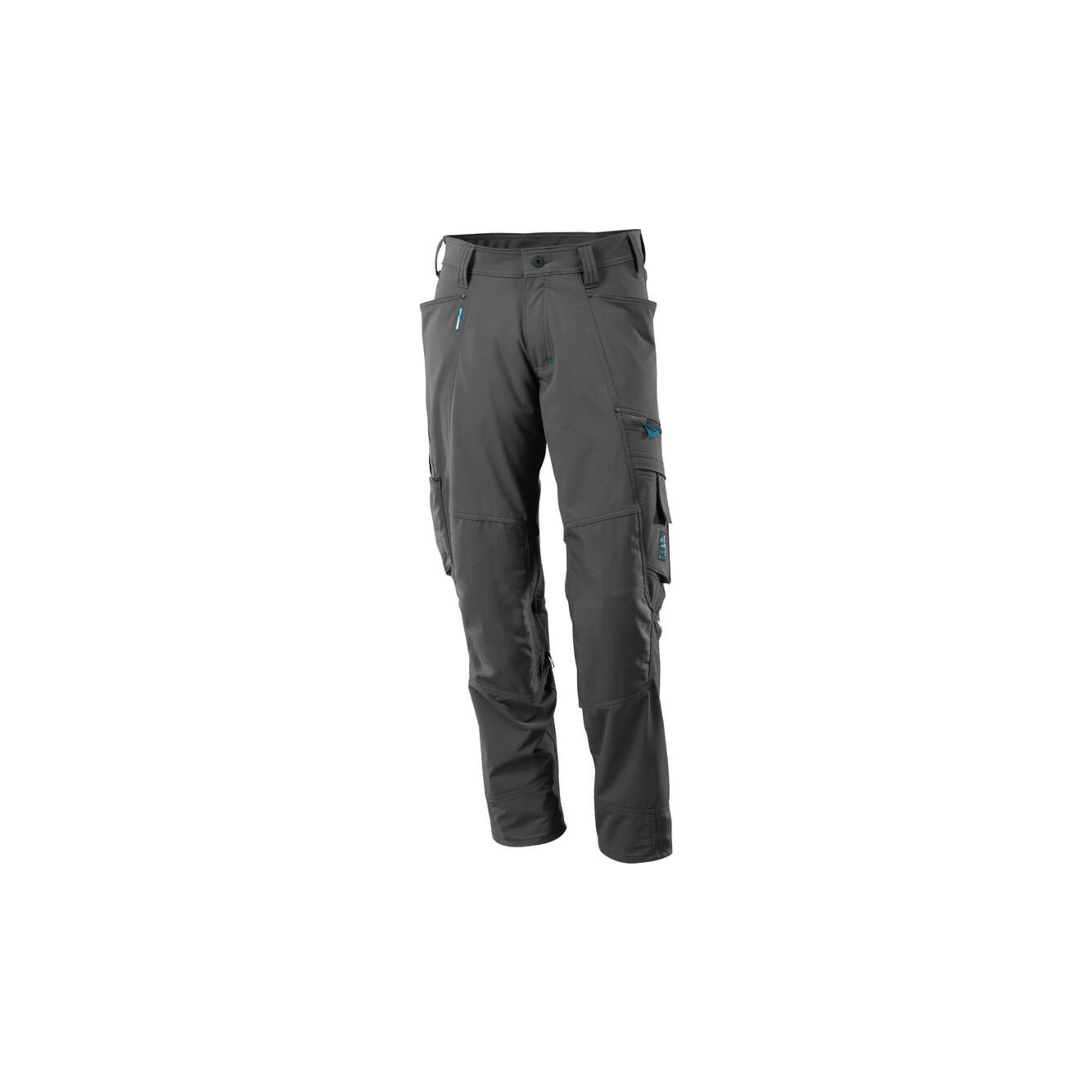 Mascot Hose mit Knietaschen, Stretchstoff Hose Größe 82C42, dunkelanthrazit