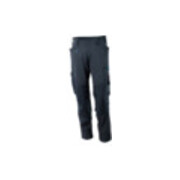 Mascot Hose mit Knietaschen, Stretchstoff Hose schwarzblau