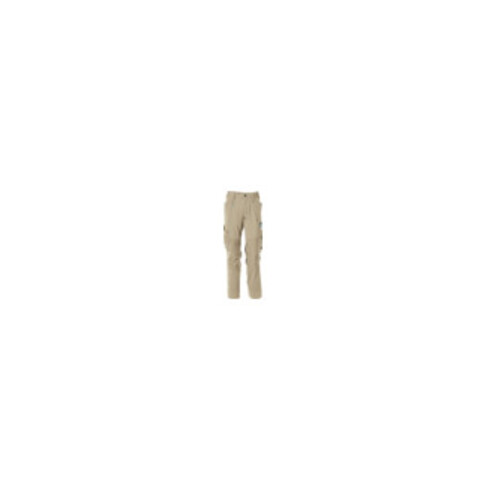 Mascot Hose mit Knietaschen, Stretchstoff Hose hellkhaki