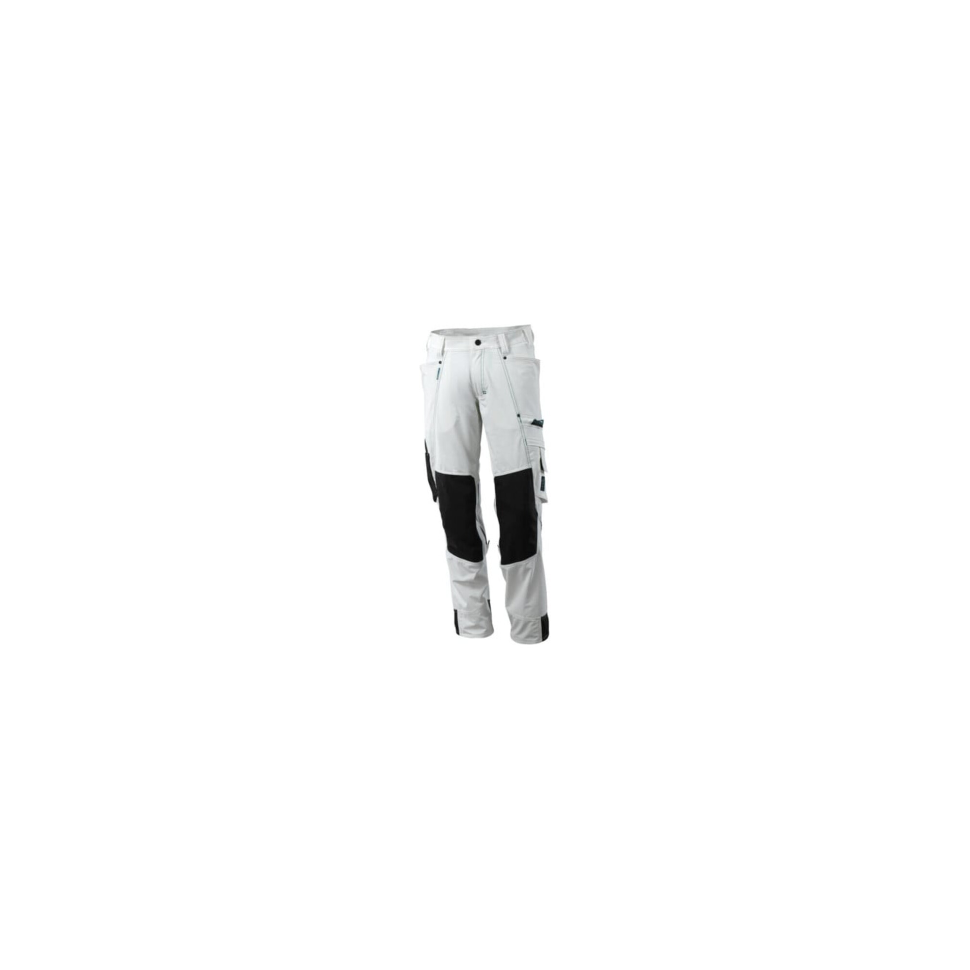 Mascot Hose mit Knietaschen, Stretchstoff Hose Größe 82C54, weiss
