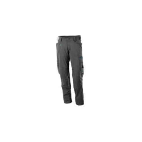 Mascot Hose mit Knietaschen, Stretchstoff Hose dunkelanthrazit