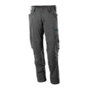 Mascot Hose mit Knietaschen, Stretchstoff Hose dunkelanthrazit