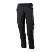 Mascot Hose mit Knietaschen, Stretchstoff Hose schwarz