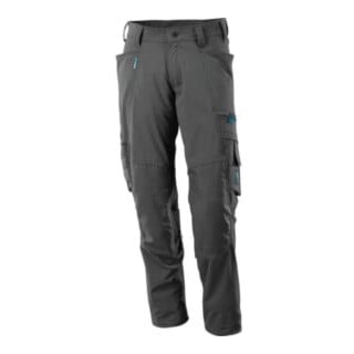 Mascot Hose mit Knietaschen, Stretchstoff Hose Größe 90C47, dunkelanthrazit