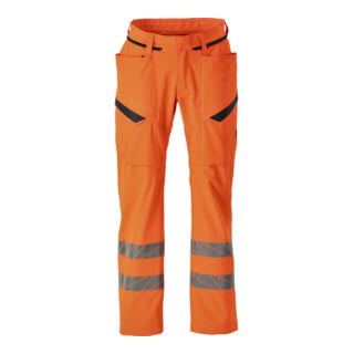 Mascot Hose mit Schenkeltaschen Stretch Größe 90C48 hi-vis orange