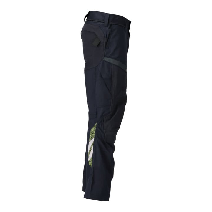 Mascot Hose Multisafe 76C52 schwarzblau/hi-vis gelb mit Knietaschen Stretch-Einsätze