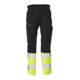 Mascot Hose Multisafe 76C52 schwarzblau/hi-vis gelb mit Knietaschen Stretch-Einsätze