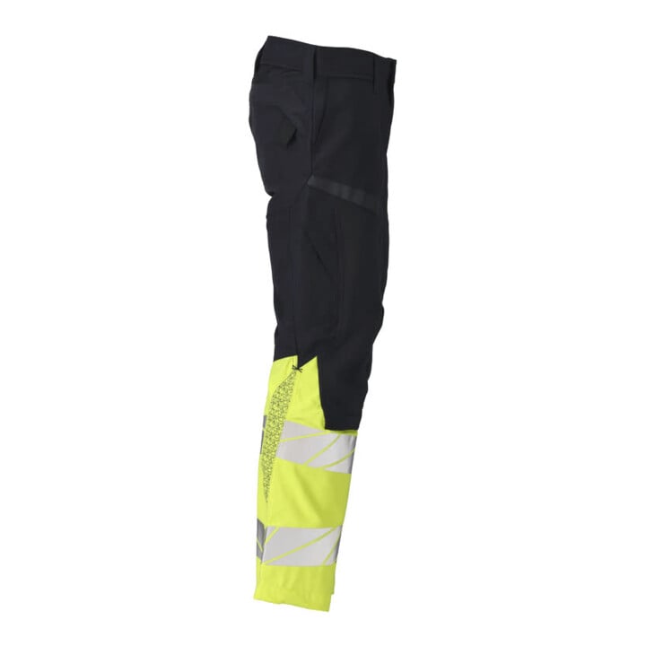 Mascot Hose Multisafe 76C52 schwarzblau/hi-vis gelb mit Knietaschen Stretch-Einsätze