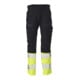 Mascot Hose Multisafe 82C60 schwarzblau/hi-vis gelb mit Knietaschen Stretch-Einsätze