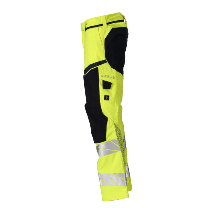 Mascot Hose Multisafe 90C56 mit Knietaschen Stretch hi-vis gelb/schwarzblau