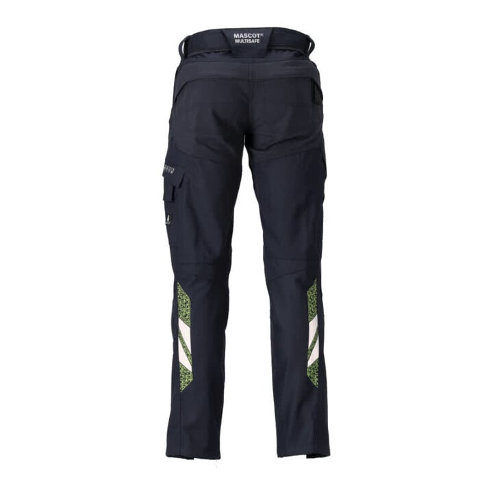 Mascot Hose Multisafe Damen 70C44 schwarzblau hi-vis gelb