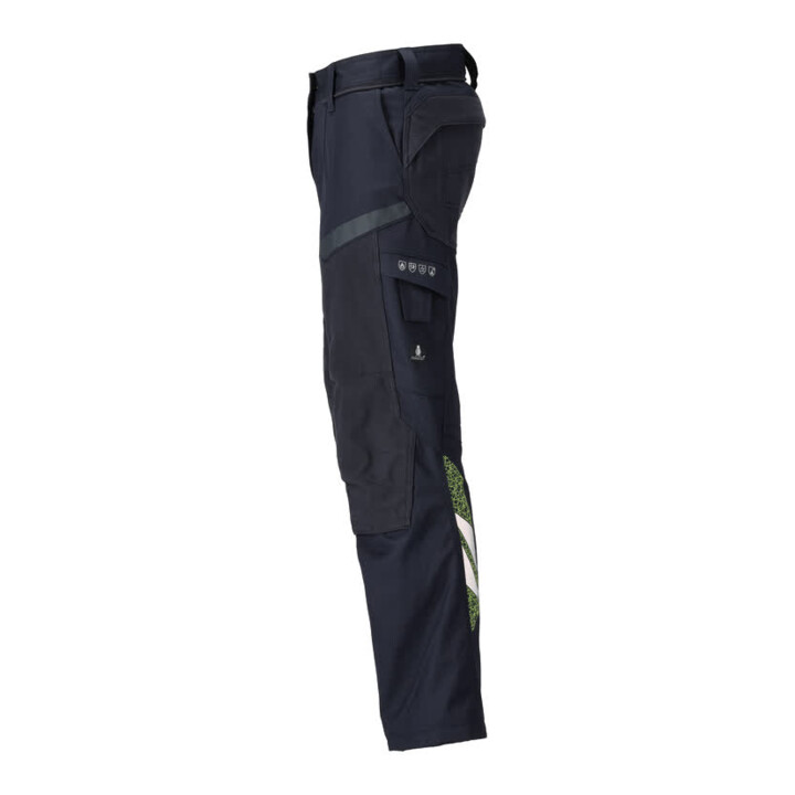 Mascot Hose Multisafe Damen 82C34 schwarzblau/hi-vis gelb
