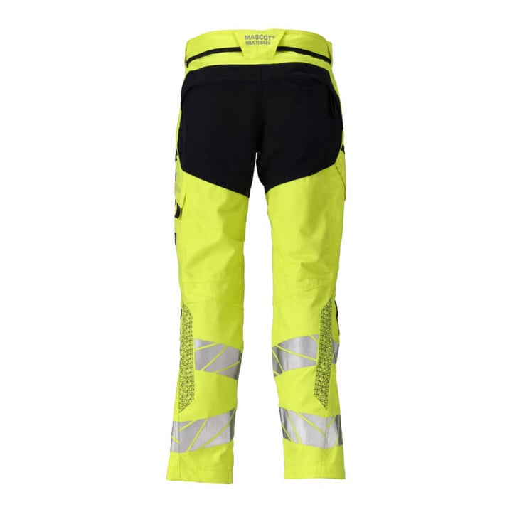 Mascot Hose Multisafe mit Knietaschen Stretch hi-vis gelb/schwarzblau