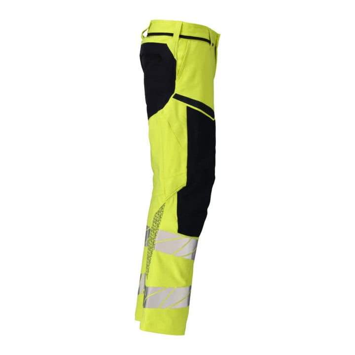 Mascot Hose Multisafe ULTIMATE STRETCH hi-vis gelb/schwarzblau Größe 76C48