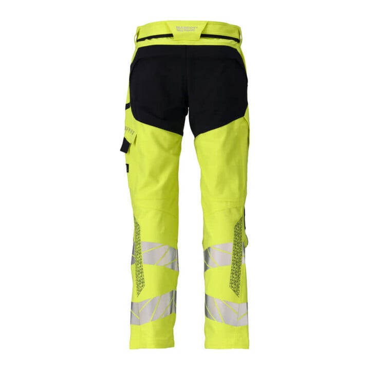 Mascot Hose Multisafe ULTIMATE STRETCH hi-vis gelb/schwarzblau Größe 82C66