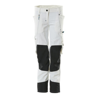 Mascot Hose Pearl Damen 82C52 weiss mit Knietaschen