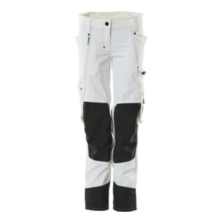 Mascot Hose Pearl Damen 82C56 weiss mit Knietaschen