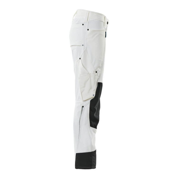Mascot Hose Pearl Damen Größe 82C38 weiß mit Knietaschen