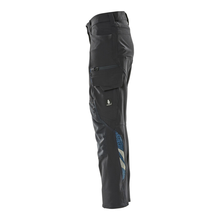 Mascot Hose PEARL Damen Knietaschen Stretch schwarzblau 76C36