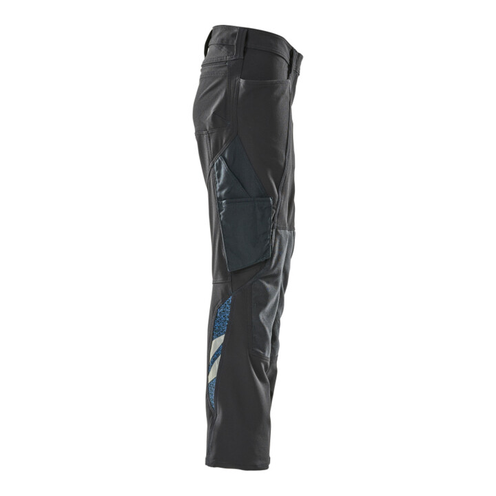 Mascot Hose PEARL Damen Knietaschen Stretch schwarzblau 76C36